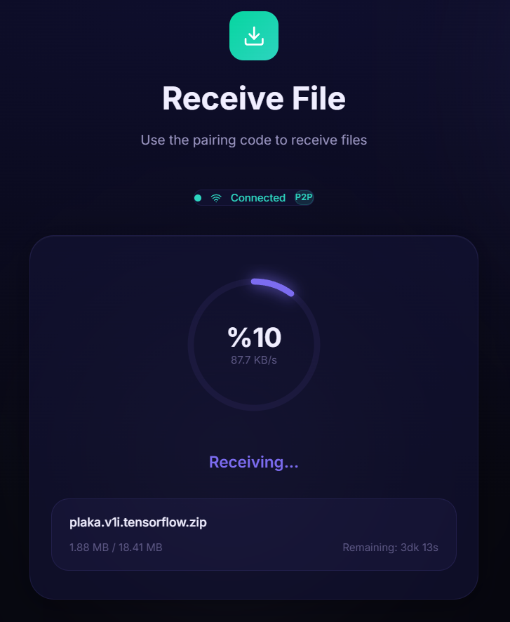 FluxShare - P2P File Transfer gallery image