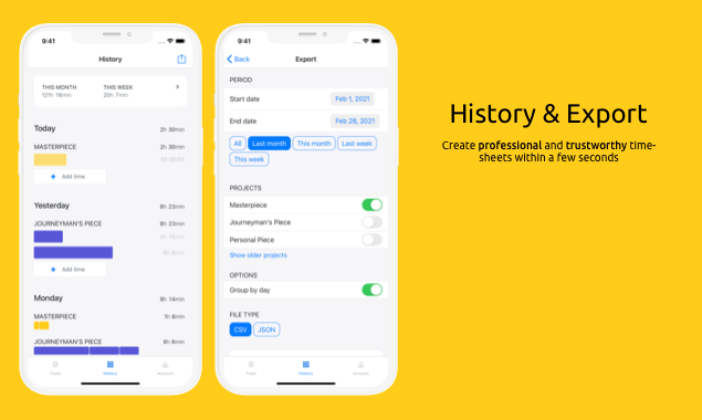proof time tracking gallery image