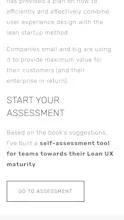 Lean UX maturity check gallery image