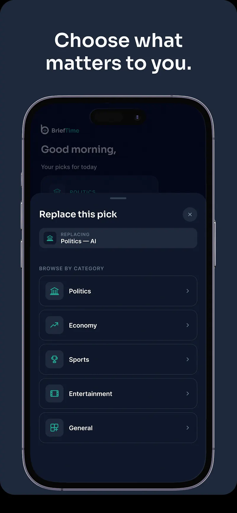 BriefTime — Five minutes. Feel smarter. screenshot 4