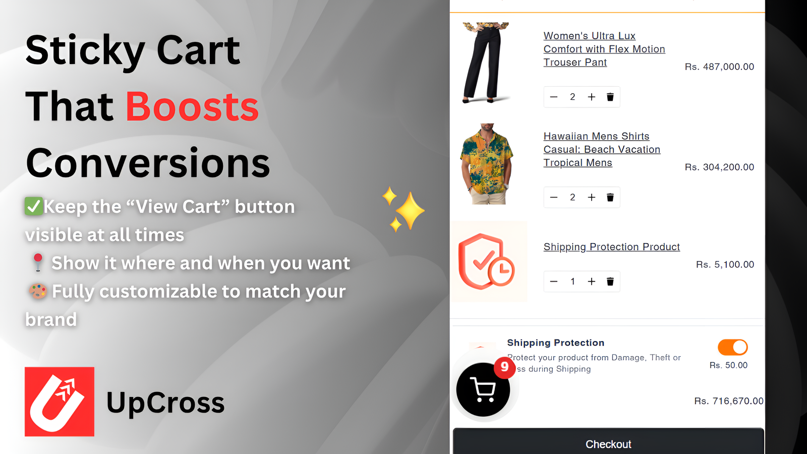 Upcross gallery image