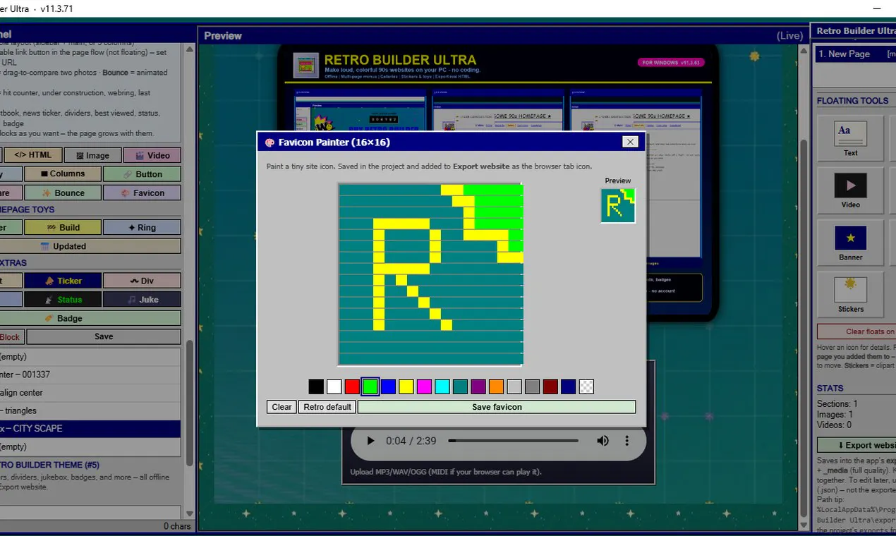 Retro Builder Ultra gallery image