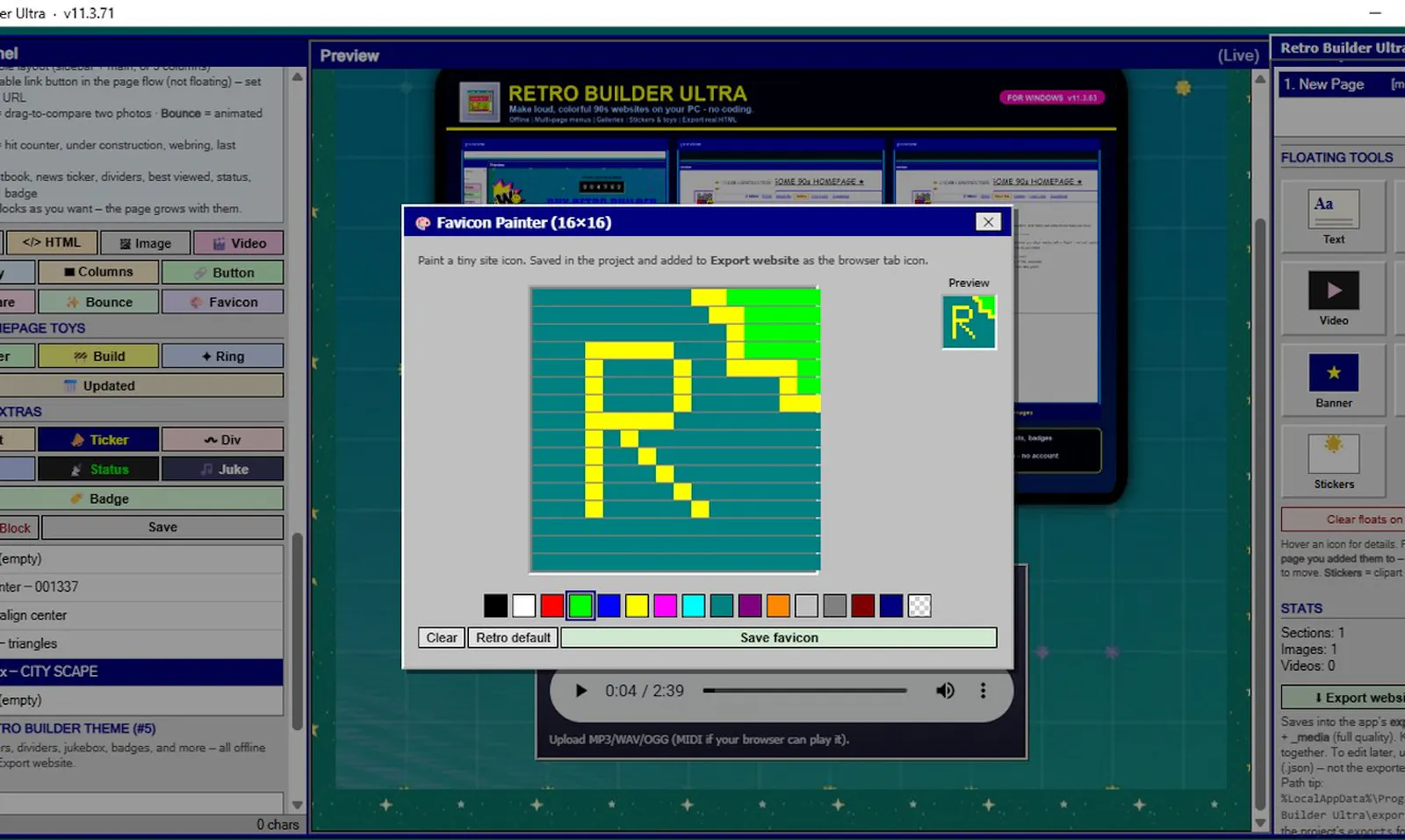 Retro Builder Ultra screenshot 5