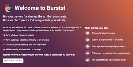 Bursts.us gallery image