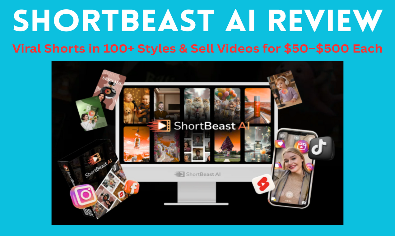 ショートビーストAI Review-100バイラルショートパンツメディア1