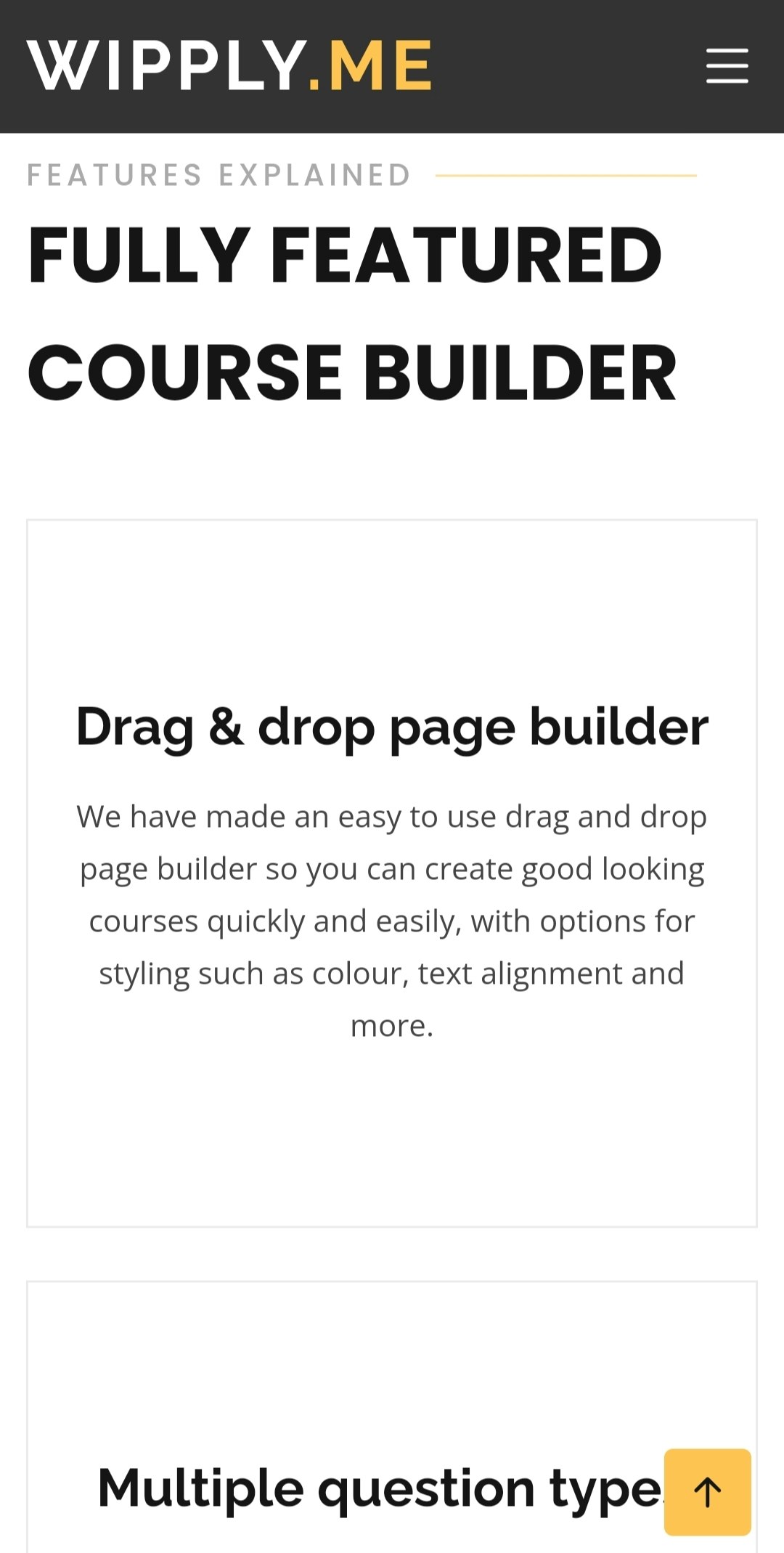 Média Sombrer - Builder de cours et plate-forme de formation sur mesure 4