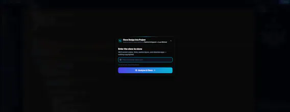 VibeForge - Vibe Code Shopify Themes gallery image