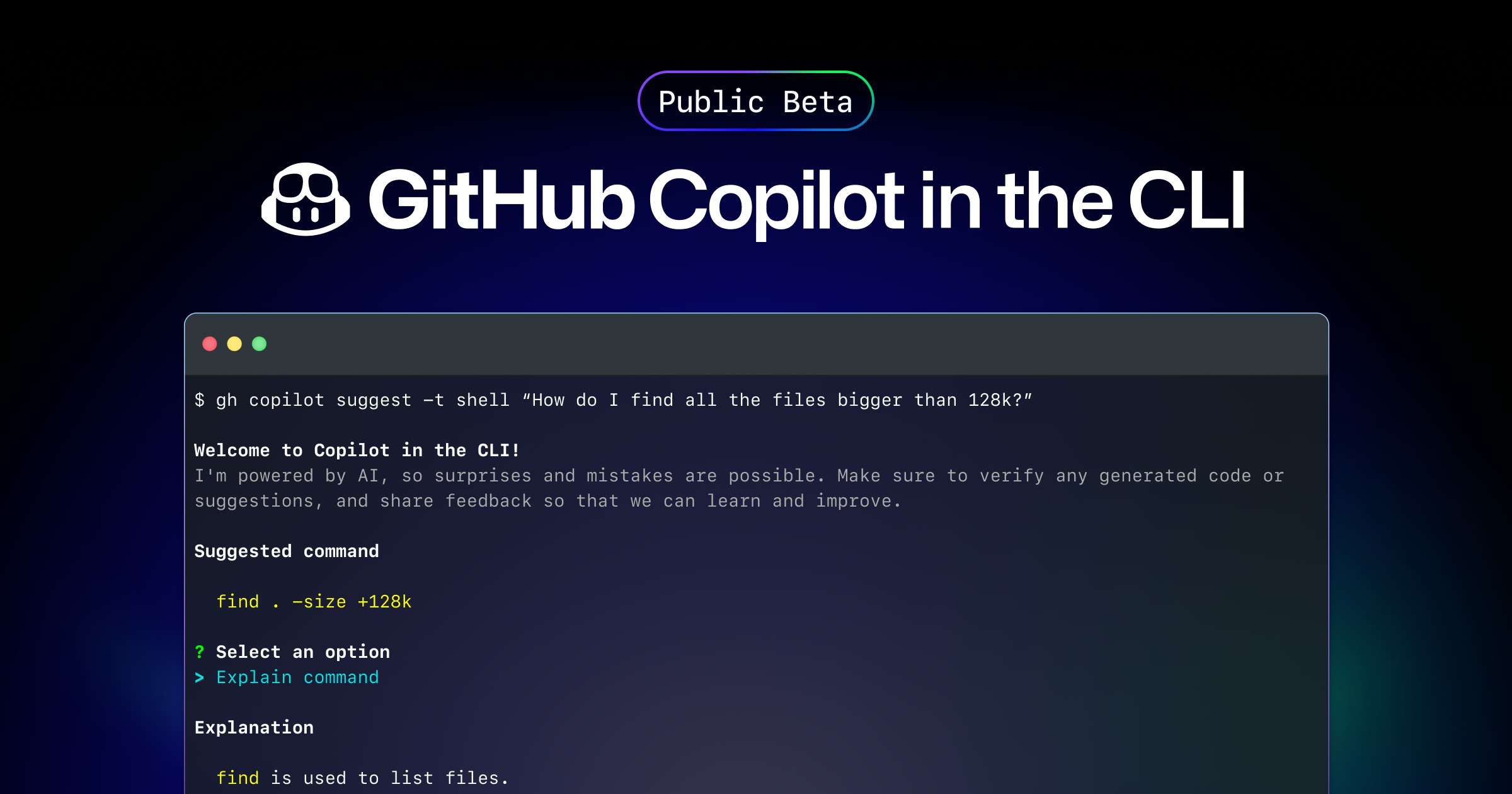 Github Copilot di CLI media 1
