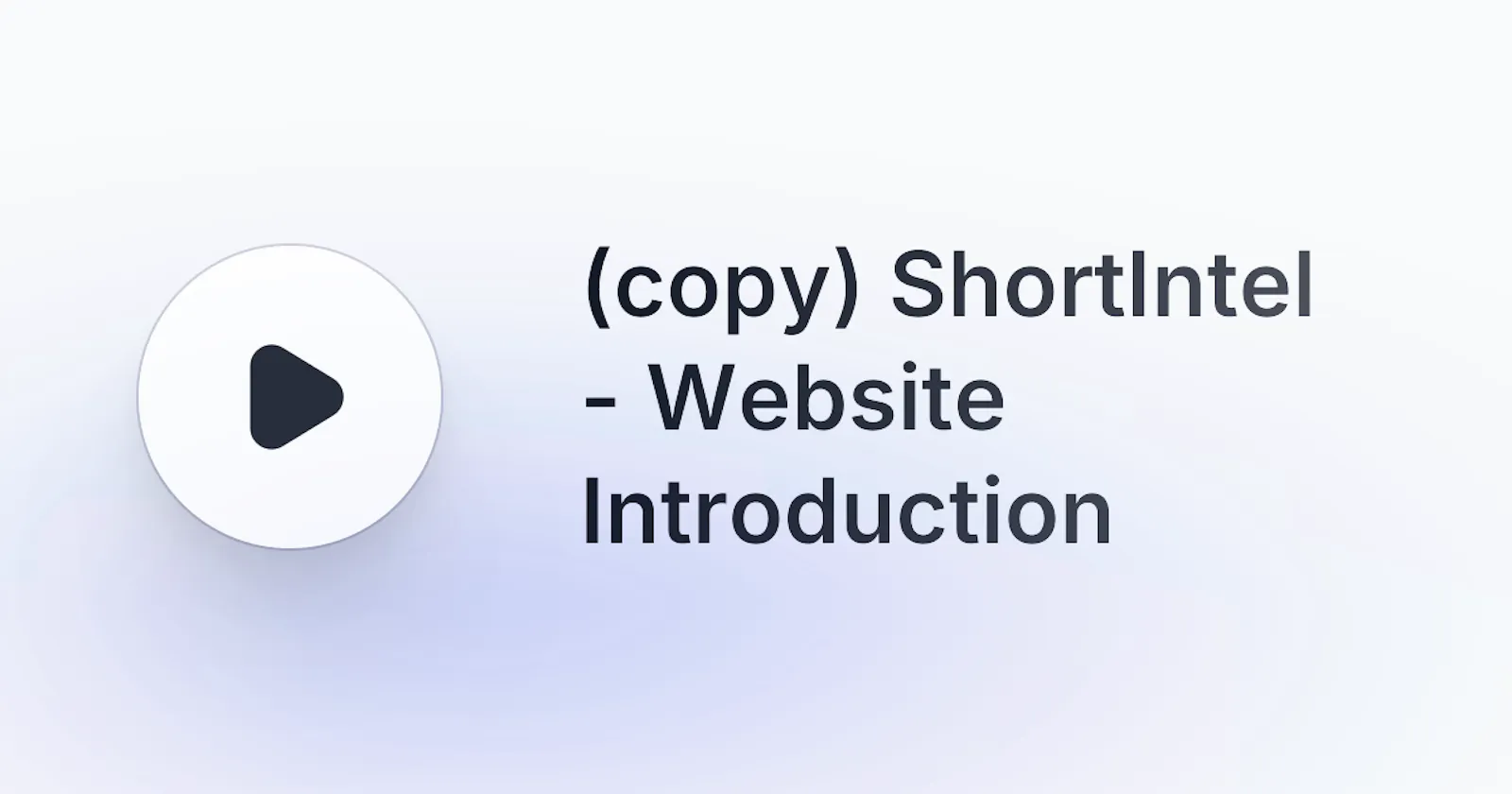 ShortIntel screenshot 1