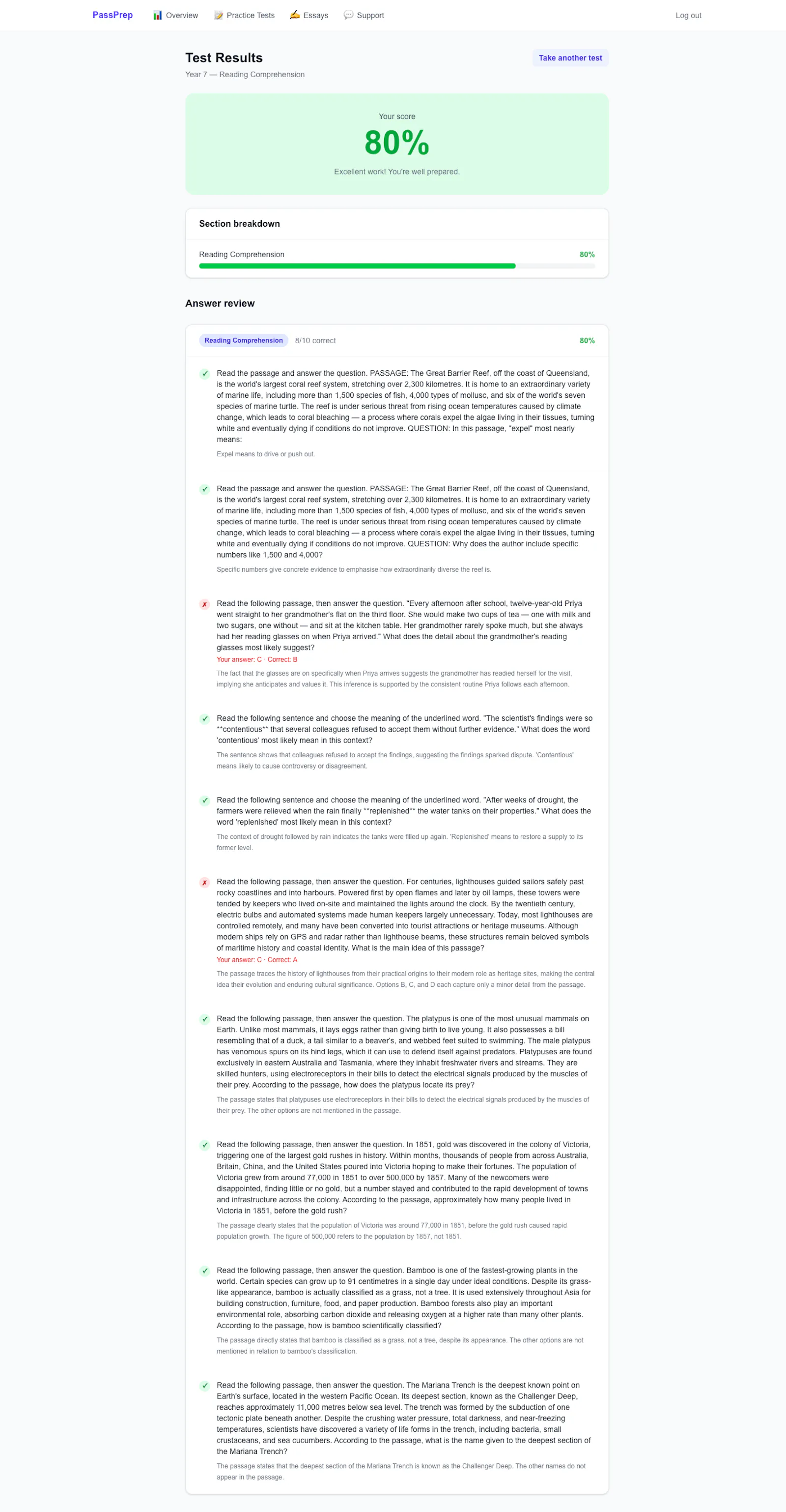 PassPrep screenshot 4