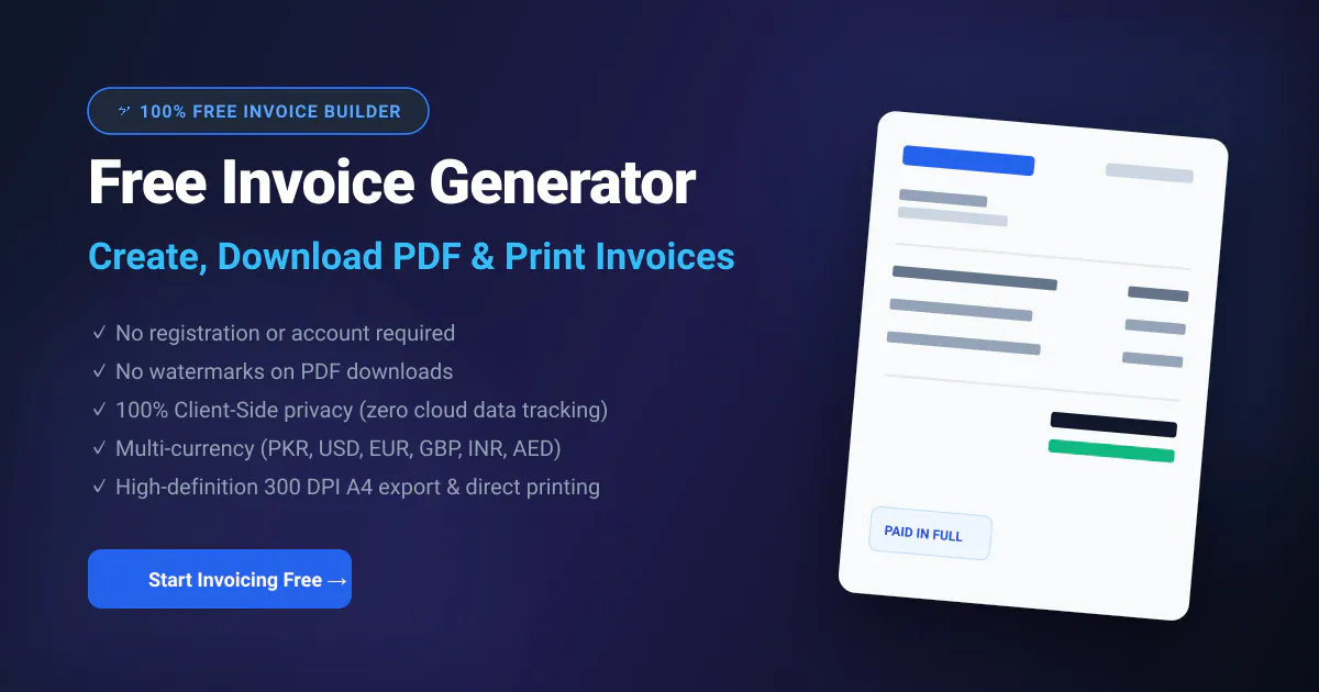 Free Invoice Generator gallery image