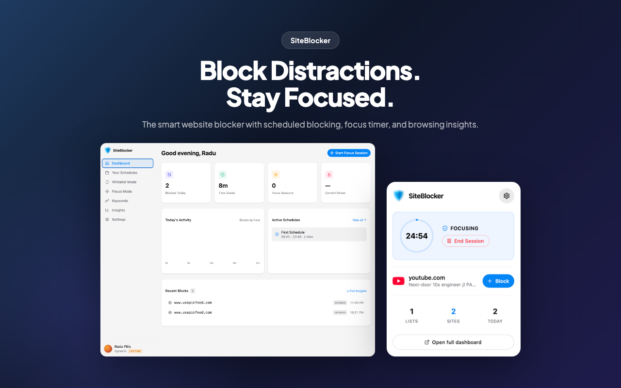 SiteBlocker V4 gallery image