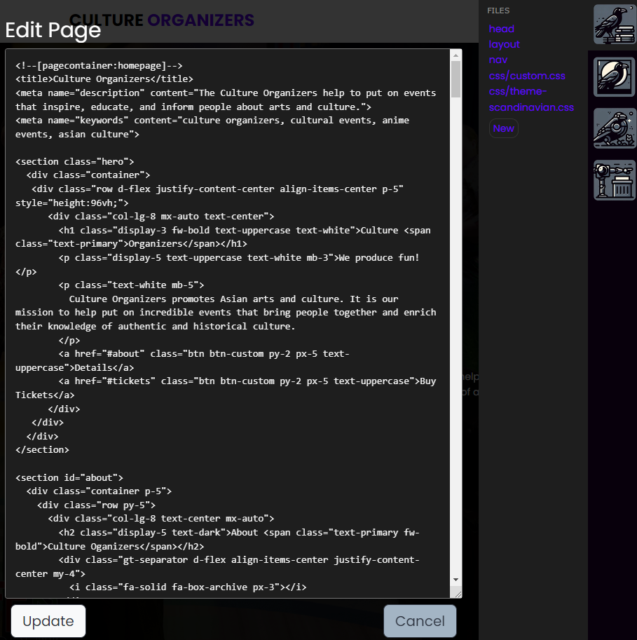WebRaven gallery image