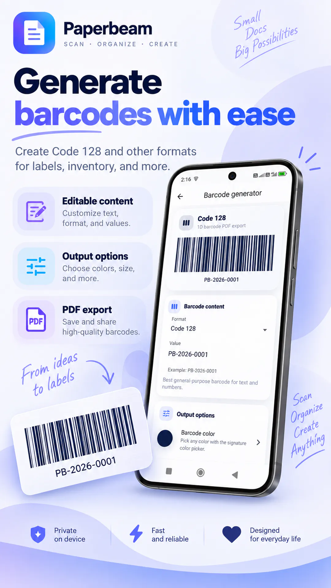 PaperBeam: Scanner & PDF gallery image