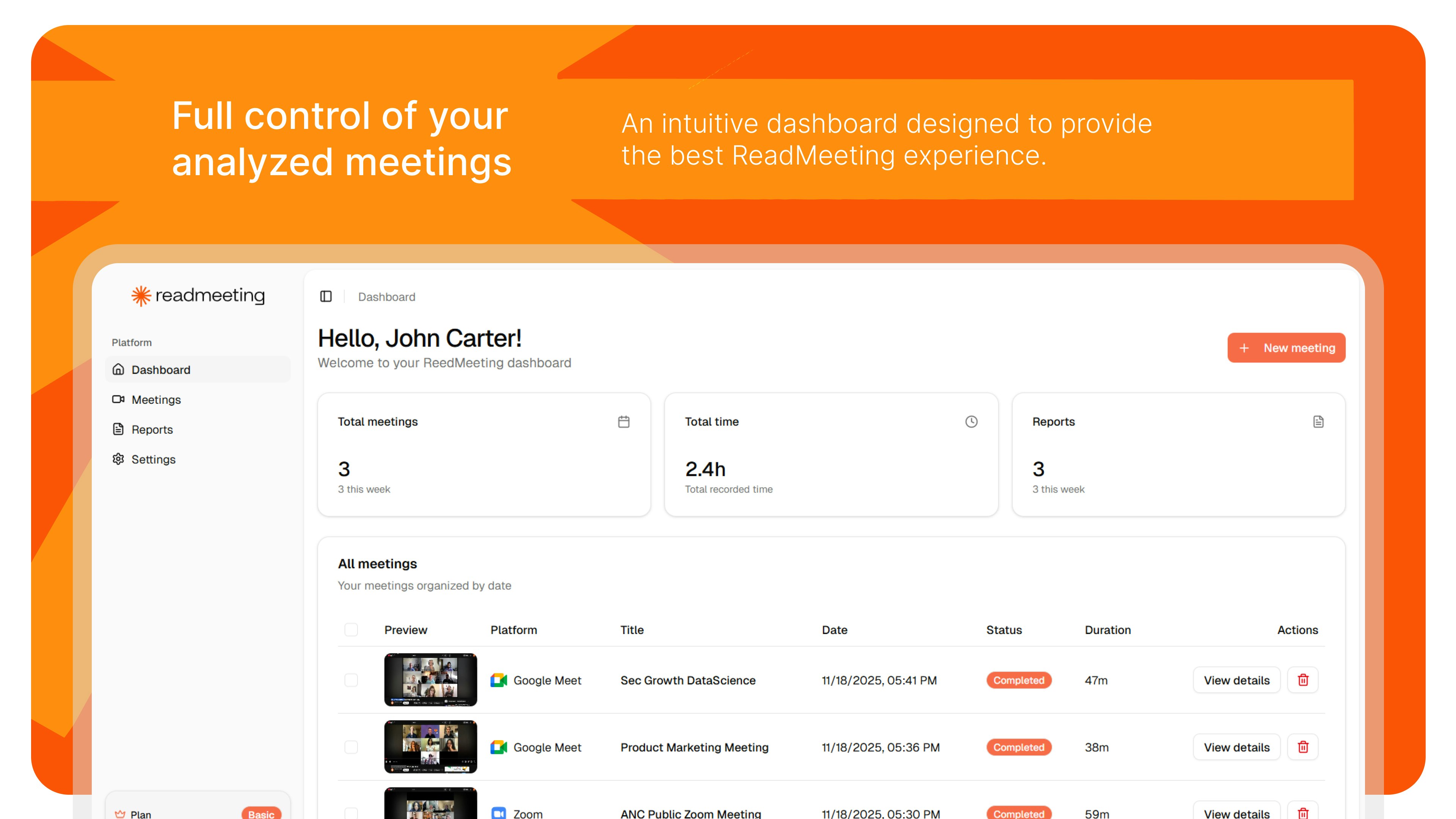 ReadMeeting - Screenshot 3 showing product features and functionality