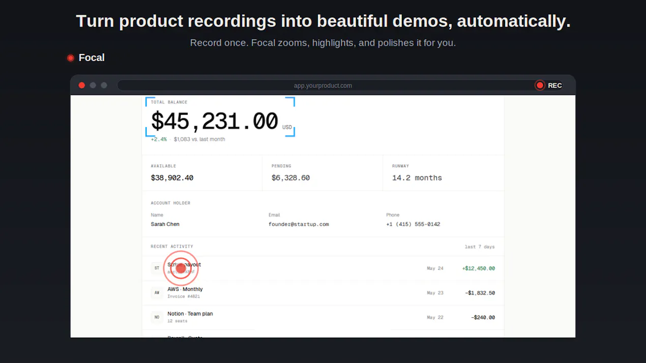 Focal product