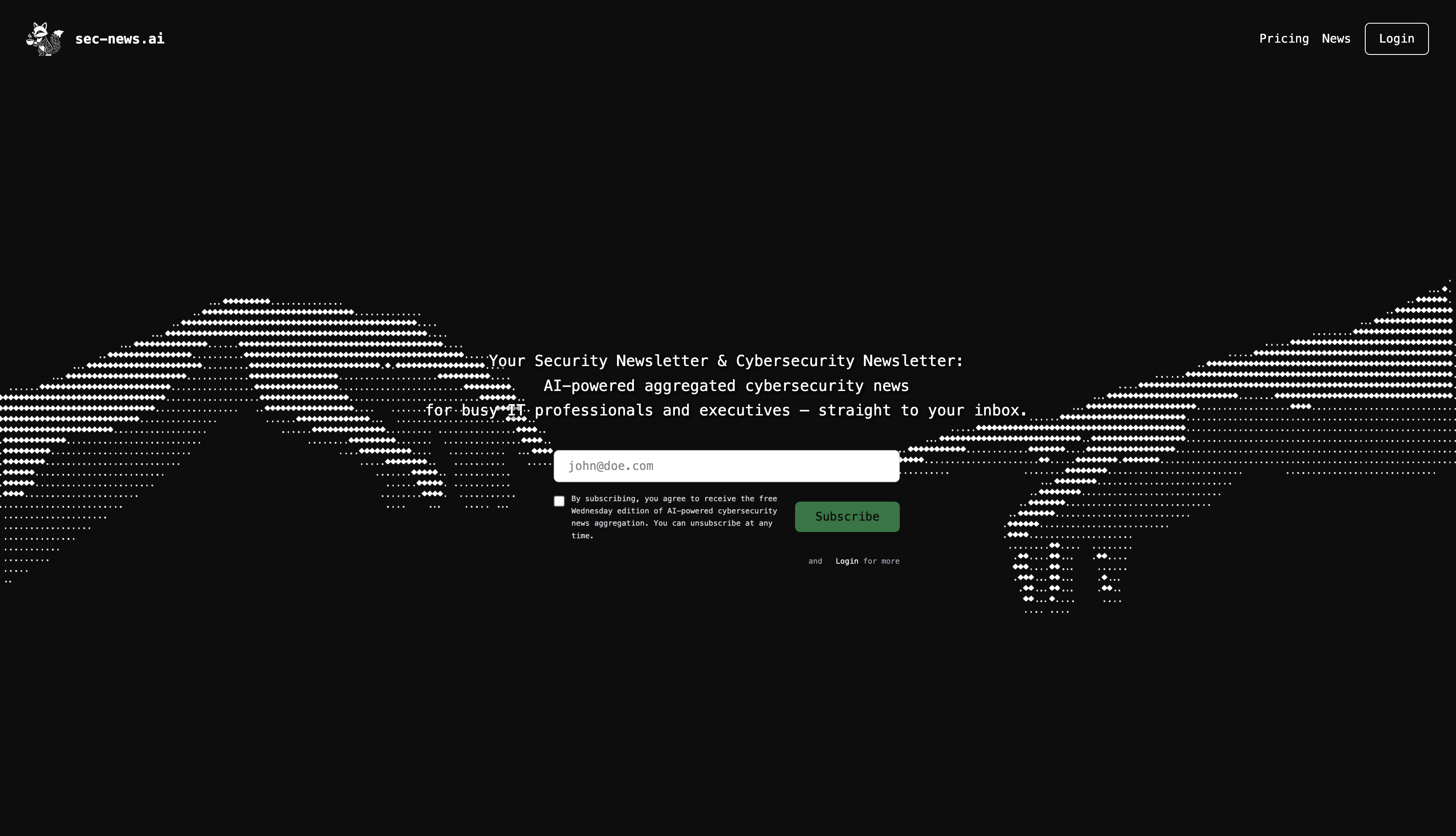 sec-news.ai | Cybersec news aggregators gallery image