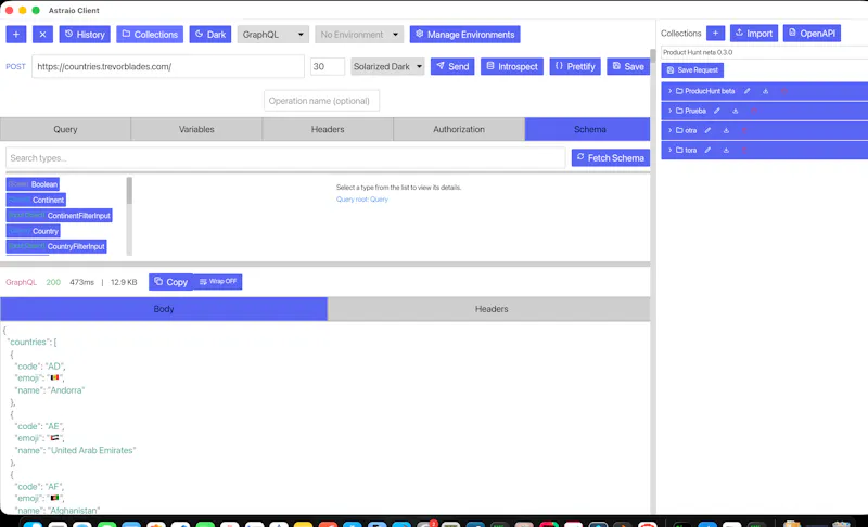 Astraio Client screenshot 2