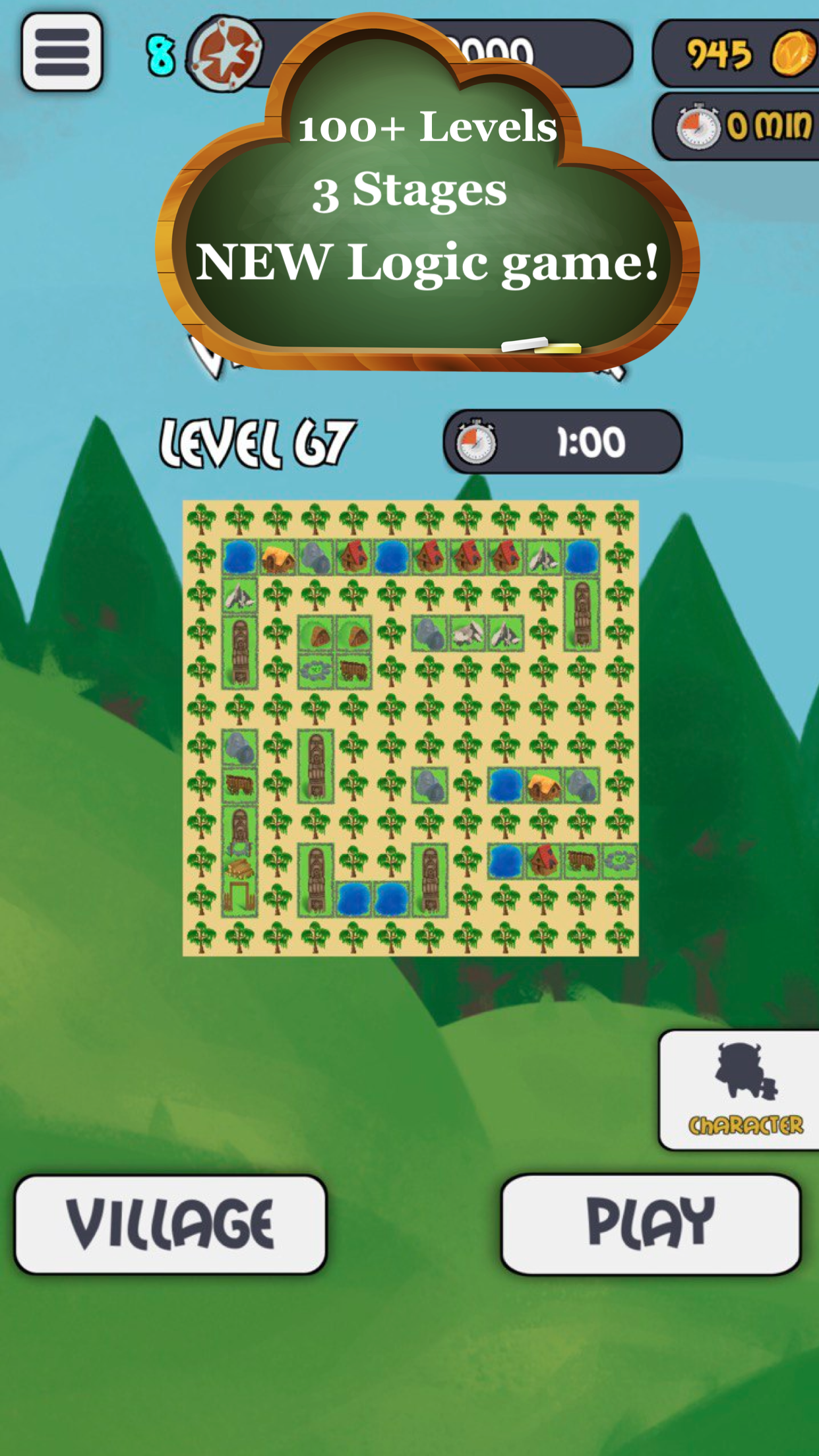 New game - Viking Lumberjack. Puzzles gallery image