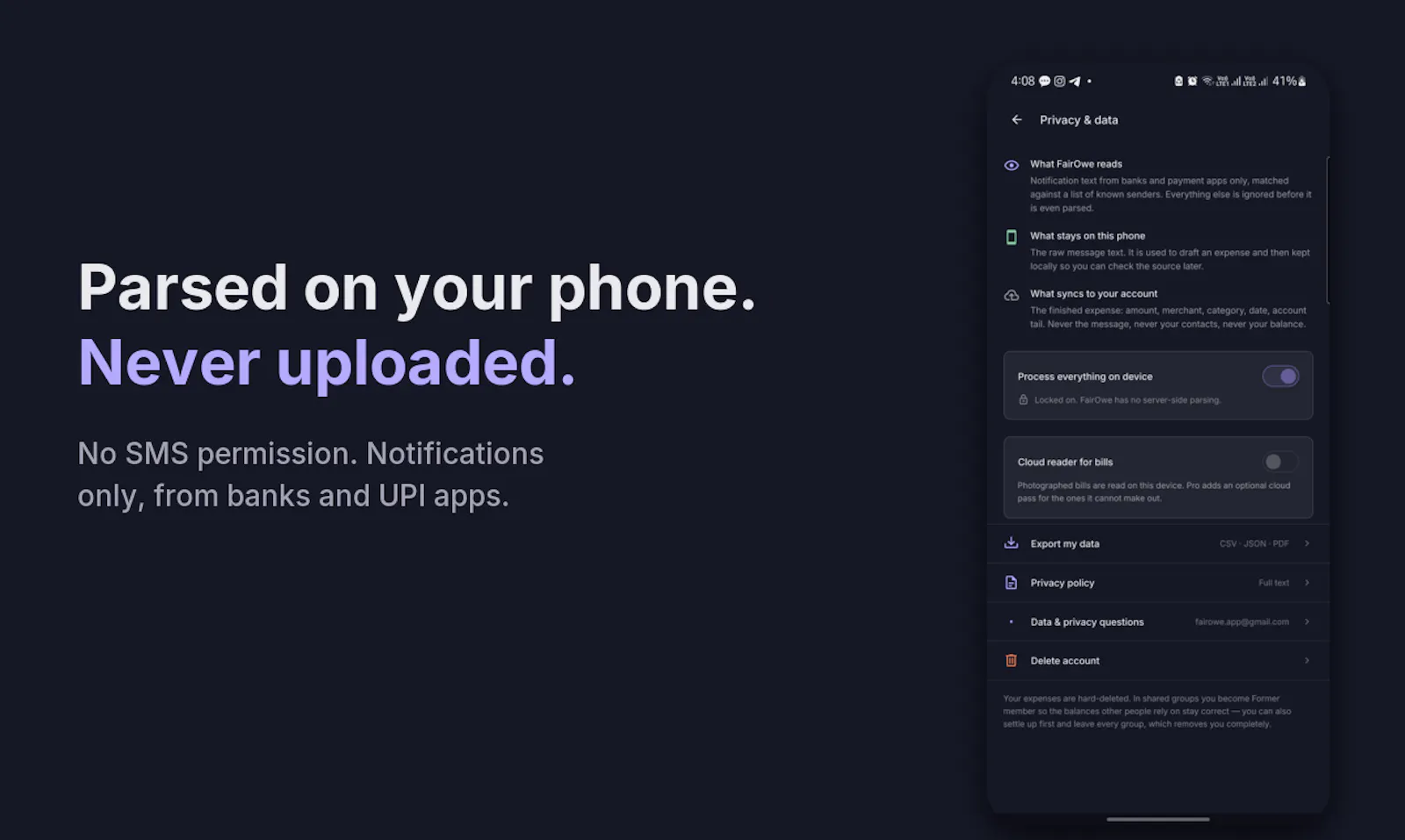 FairOwe: Expense & Split screenshot 3
