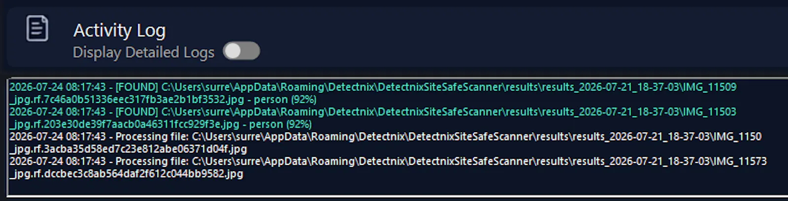 Detectnix SiteSafe screenshot 3