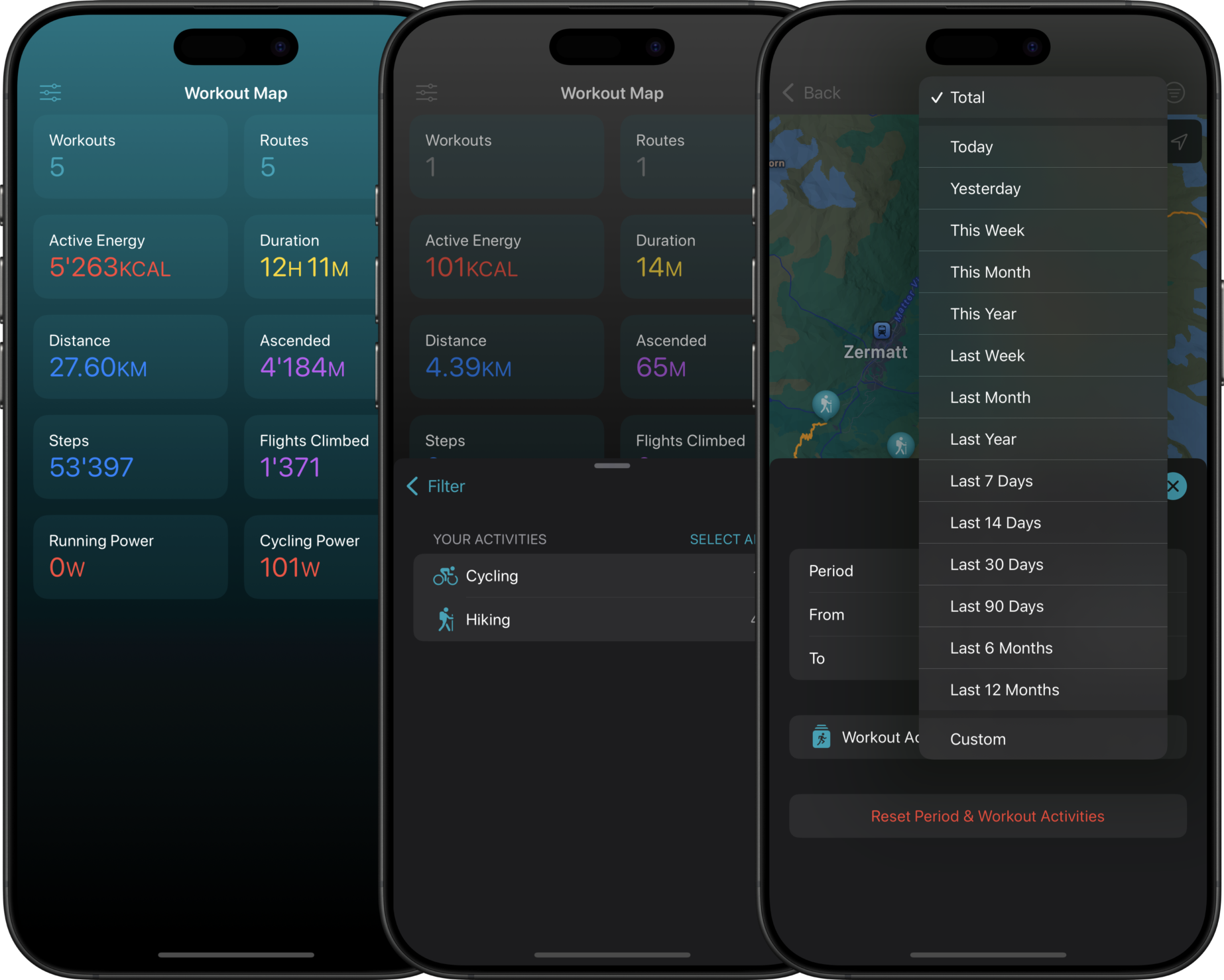 Média Workoutmap Pro - Tous vos voies d'entraînement sur une seule carte 3