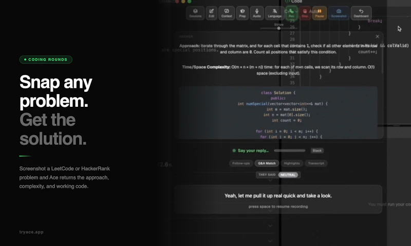 Ace screenshot 3