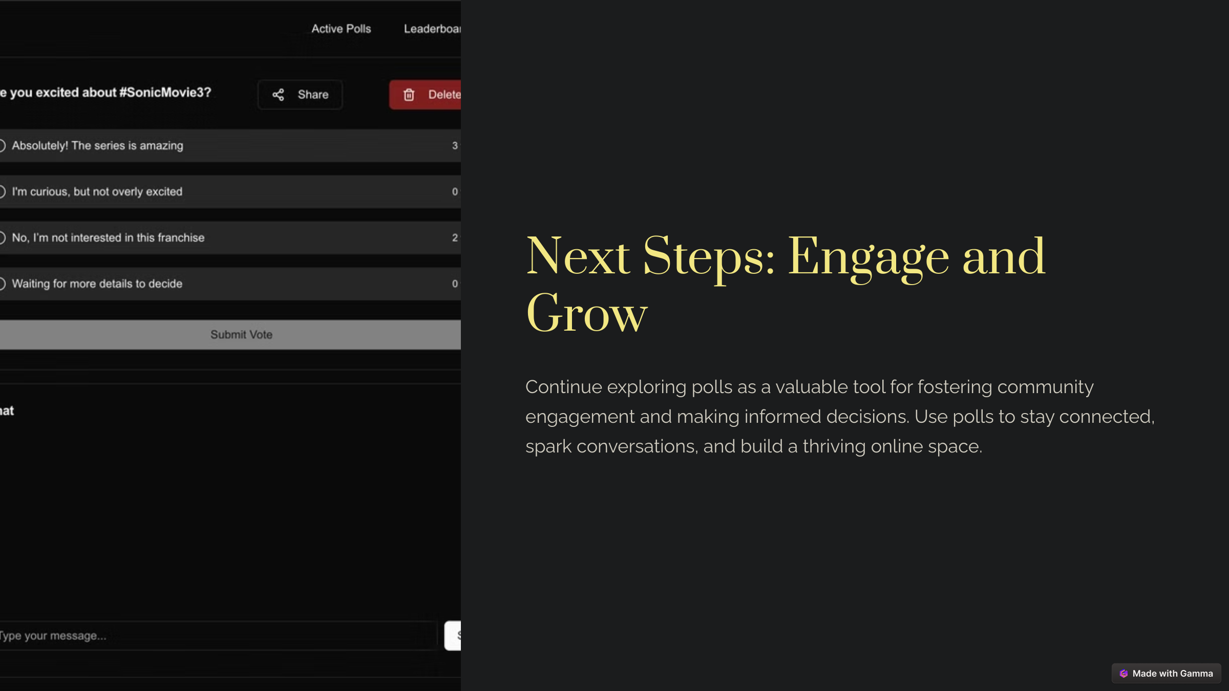 PollChat gallery image