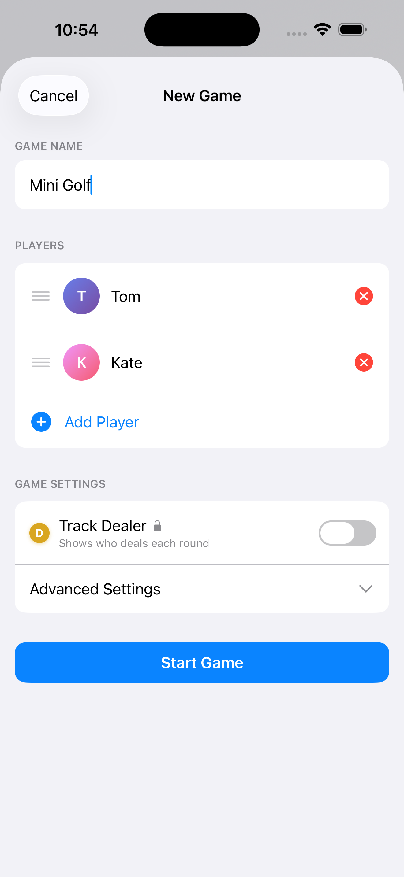 RoundsKeeper - Main product screenshot demonstrating key features and user interface