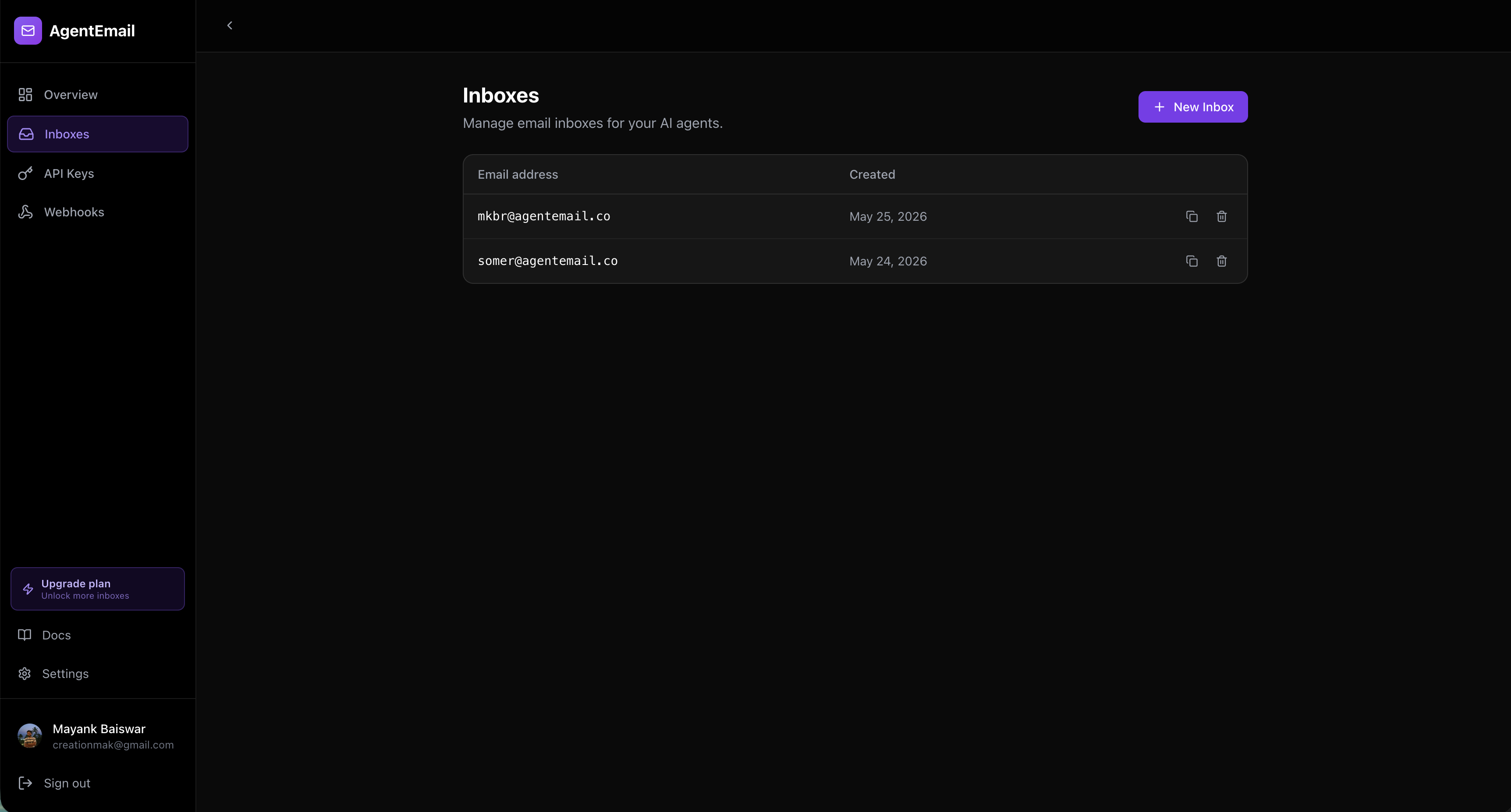 AgentEmail gallery image