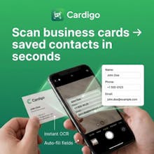 Cardigo: Business Card Scanner gallery image