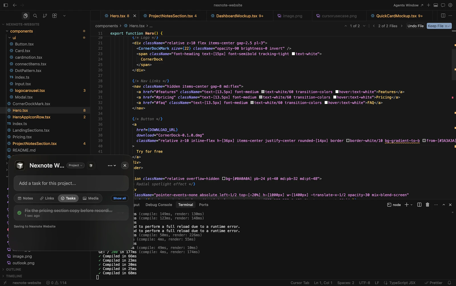 CornerDock screenshot 2