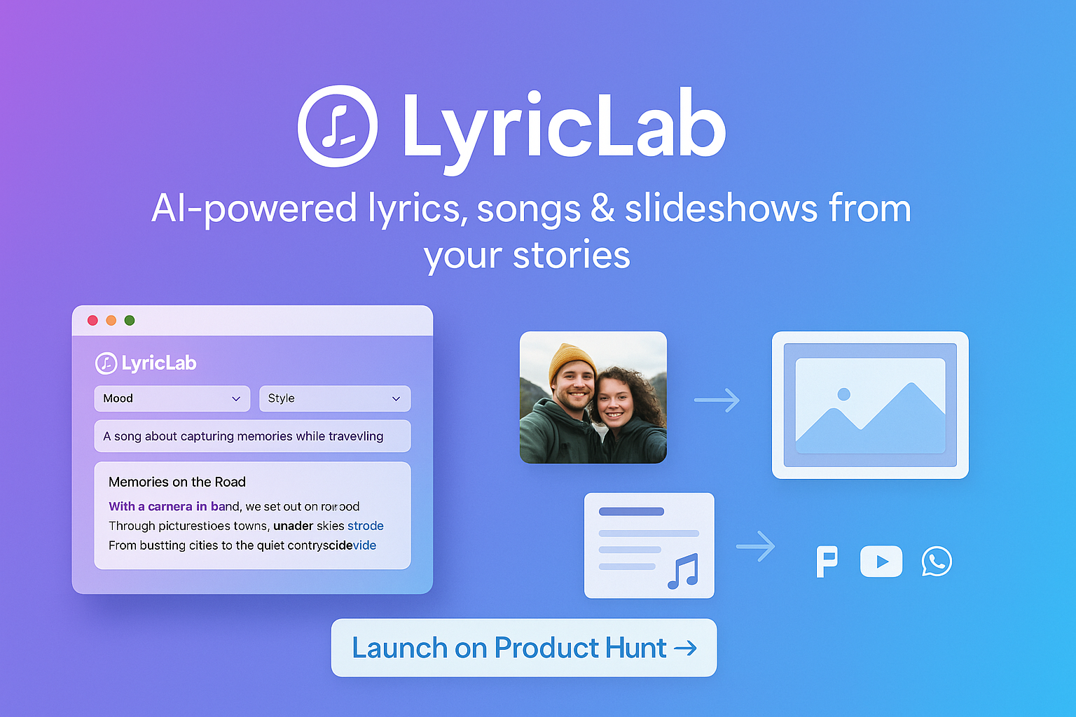 LyricLab: AI Songs, Lyrics & Slideshows media 1