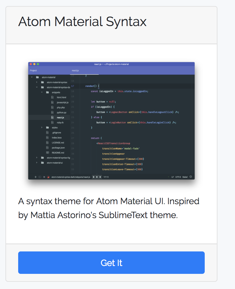 Custom Theme List gallery image
