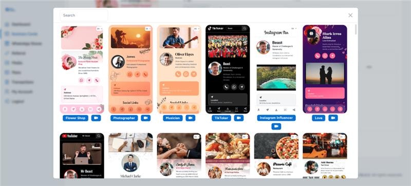 Mídia 1 de PixelProfiles - Crie seu mini site em apenas 5 minutos