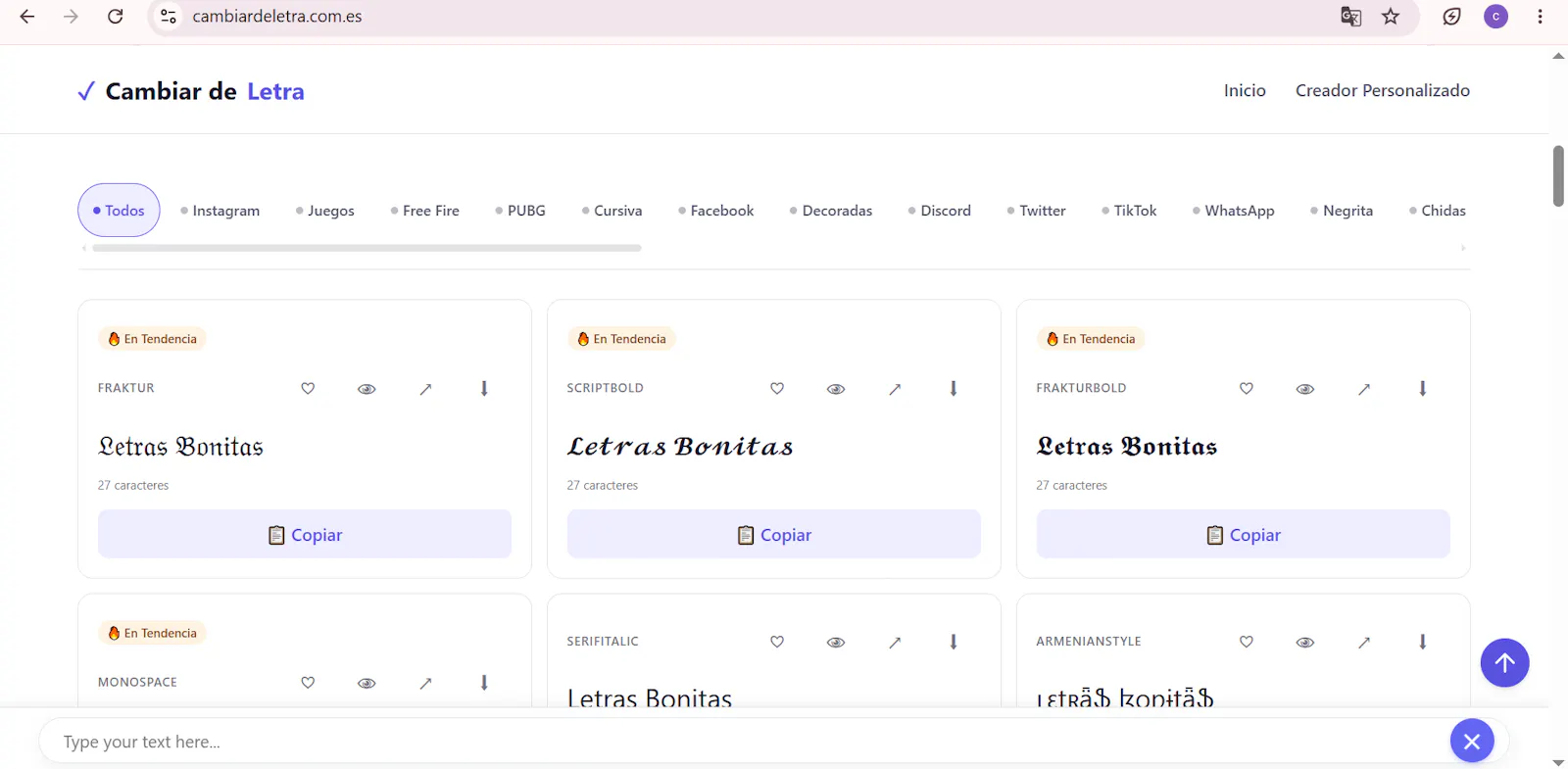 CambiarDeLetra Studio screenshot 1