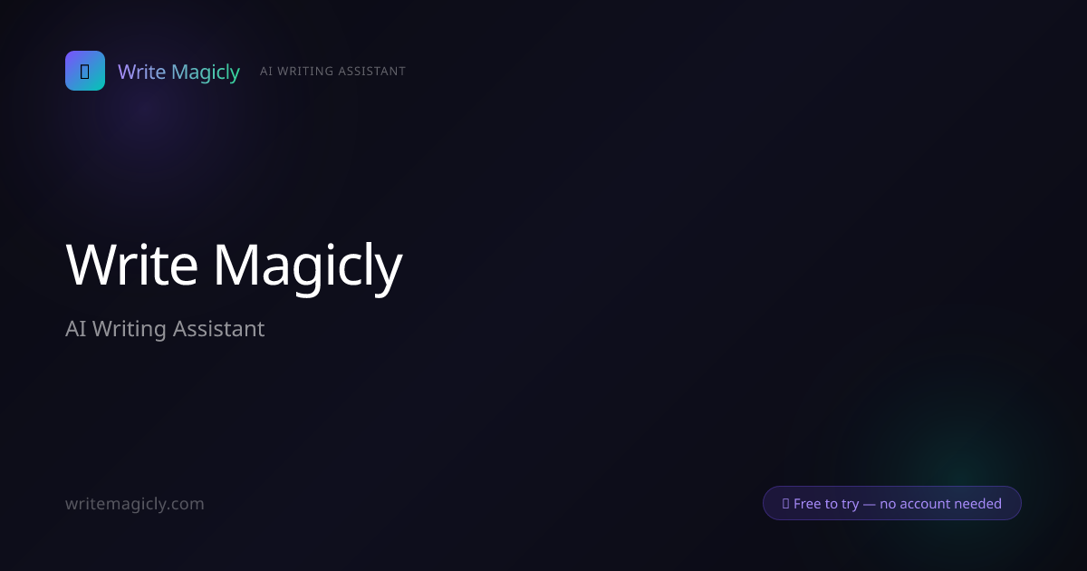Write Magicly gallery image