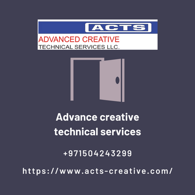 Aluminum and glass doors in Dubai