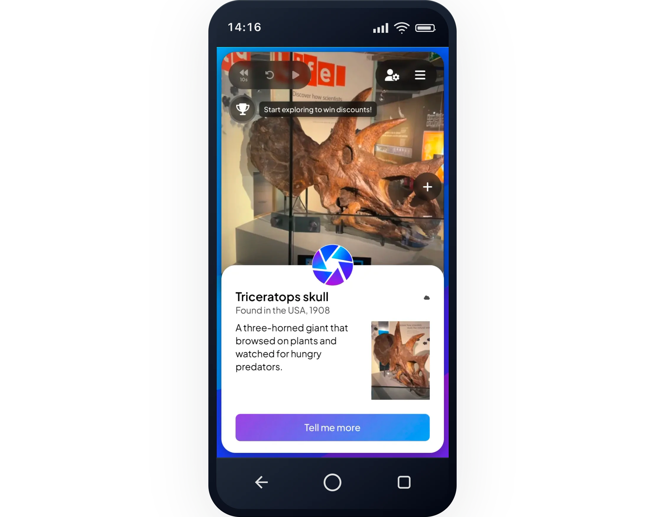 Tellme screenshot 1