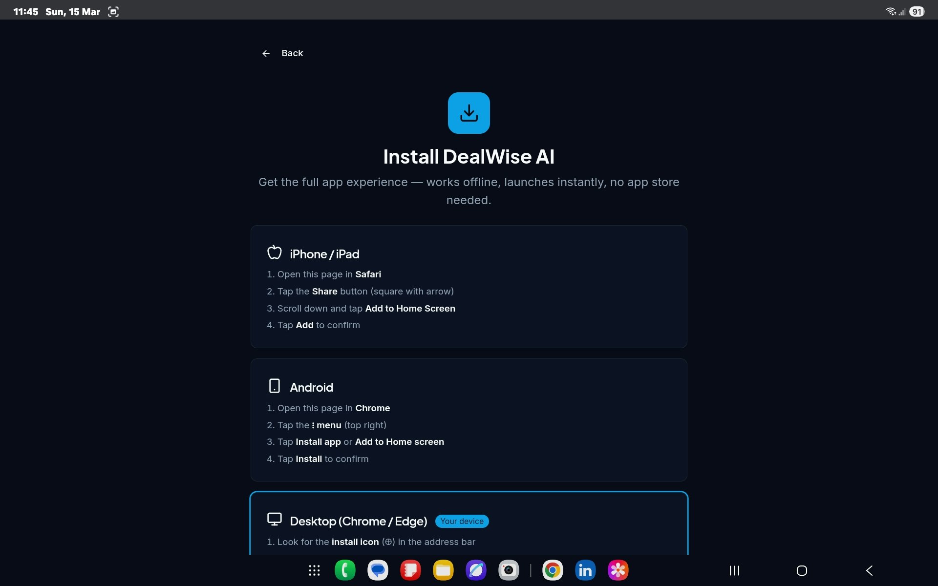 DealWise AI  gallery image