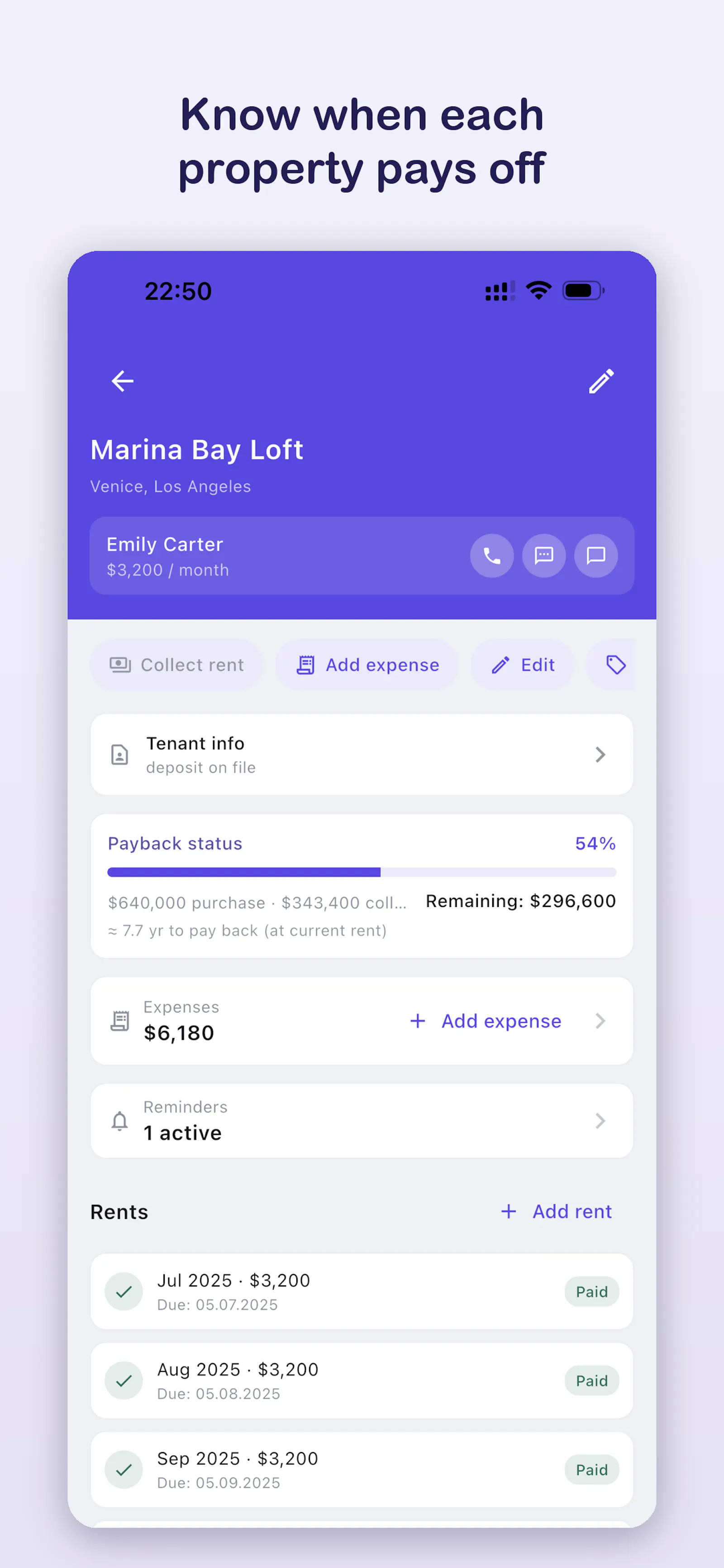 RentMind screenshot 2