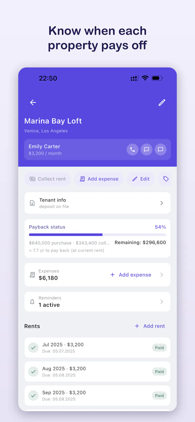 RentMind screenshot 2