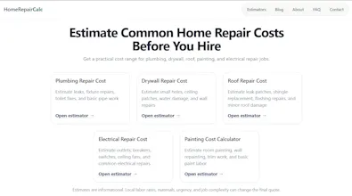 HomeRepairCalc gallery image