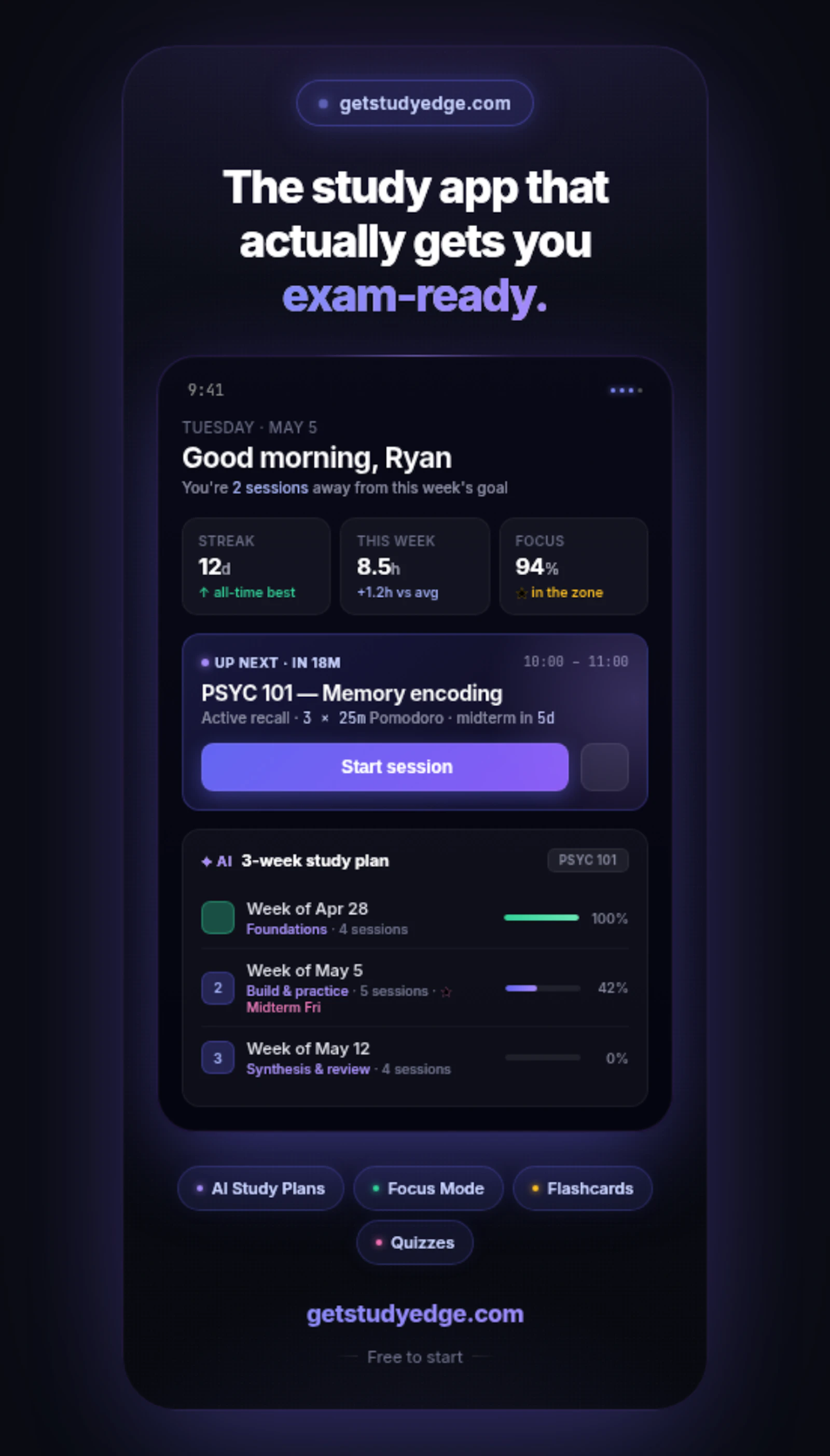 StudyEdge screenshot 2