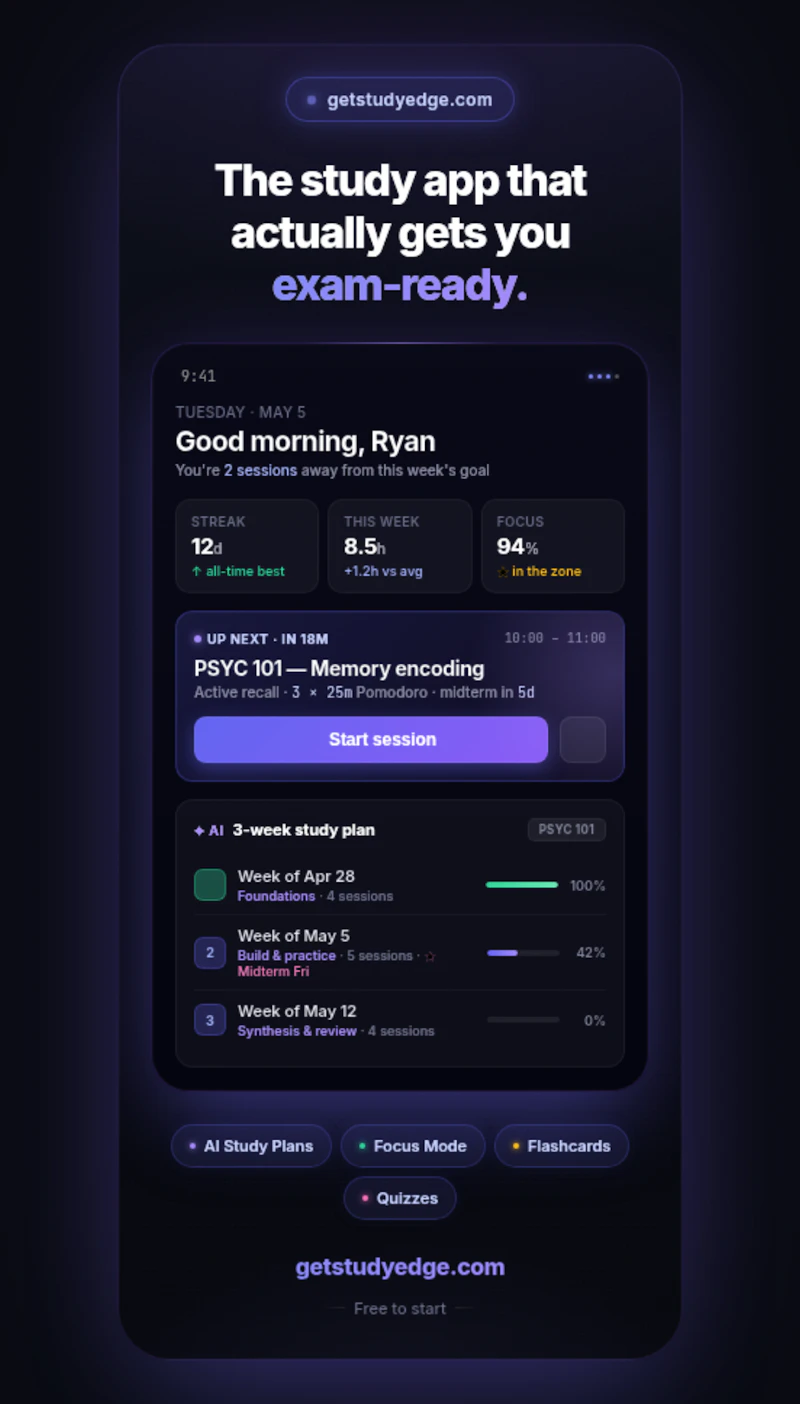 StudyEdge screenshot 2