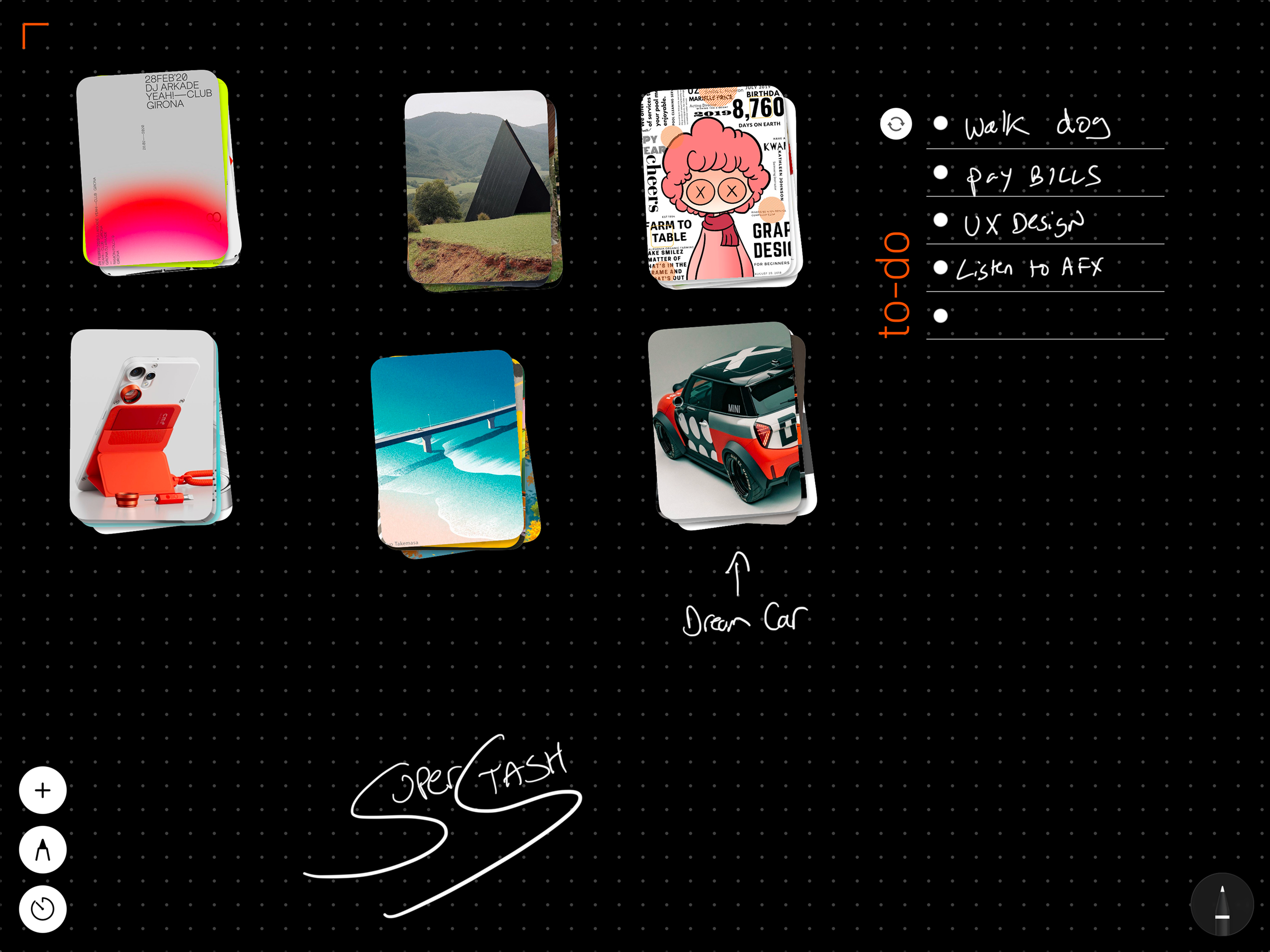 Superstash — Your Infinite Canvas
