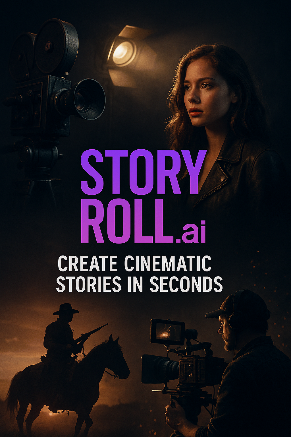 Storyroll.ai - 出售源代码：独立的AI视频项目。媒体4