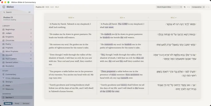 Biblion Bible Study screenshot 3