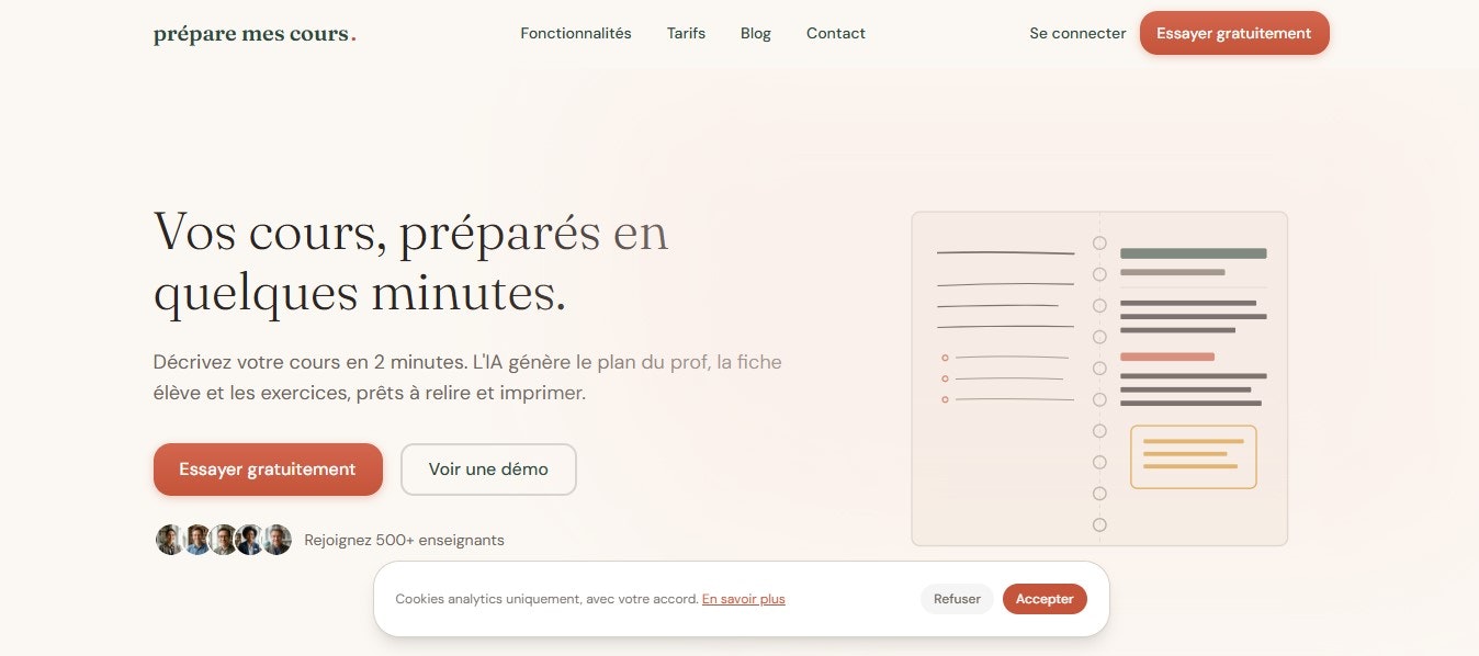 Prépare Mes Cours gallery image