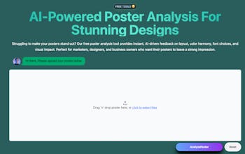 Free Poster Analysis Tool gallery image